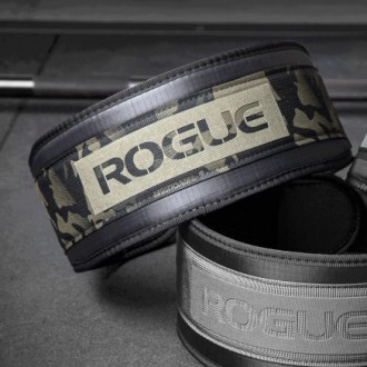 Vzpěračsk&yacute; opasek Rogue USA Nylon Lifting Belt - camo