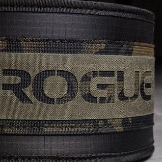 Vzpěračský opasek Rogue USA Nylon Lifting Belt - camo