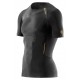 Pánské kompresní tričko Skins A400 Black Top Short Sleeve