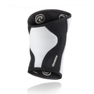 Bandáž kolene Rehband 5 mm - white/black