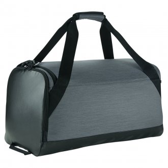 Dámská tréninková sportovní taška Nike Brasilia - stříbrná