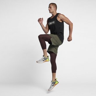 Pánské šortky Nike SHORT REPEL 3.0 - olivová