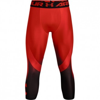 P&aacute;nsk&eacute; leg&iacute;ny Under Armour HeatGear Armour Hg 2.0 3/4 Legging - červen&eacute;