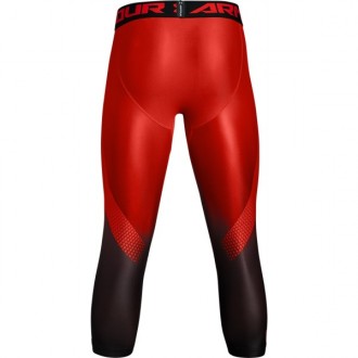 Pánské legíny Under Armour HeatGear Armour Hg 2.0 3/4 Legging - červené