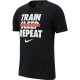 Pánské tričko Nike  DRY TEE VERB Train Repeat Black