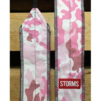 Zpevňovač zápěstí STORMS Wrist Wraps - Pink
