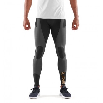 Pánské kompresní kalhoty SKINS K-PROPRIUM Long Tights Black/Charcoal