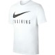Pánské tréninkové tričko Nike Training - bílé
