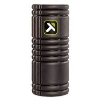 Mas&aacute;žn&iacute; pěnov&yacute; v&aacute;lec Foam Roller GRID - čern&yacute;/vnitřek zelen&yacute; - Trigger Point