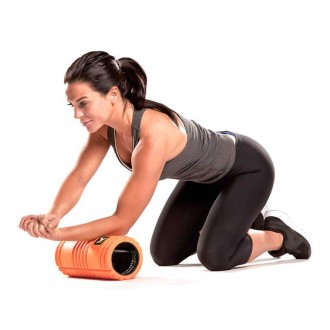 Masážní pěnový válec Foam Roller GRID - zelená - Trigger Point