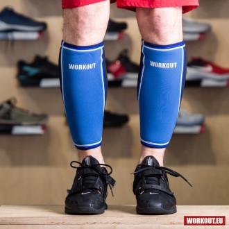 Chrániče holení WORKOUT - modré 5 mm (pár)