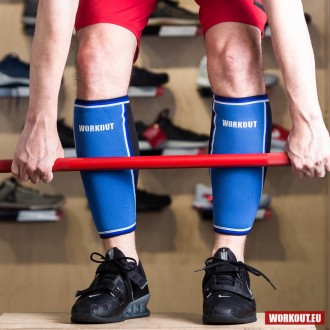 Chr&aacute;niče holen&iacute; WORKOUT - modr&eacute; 5 mm (p&aacute;r)