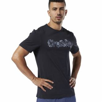 Pánské tričko Reebok CrossFit Camo Logo Tee - EC1478