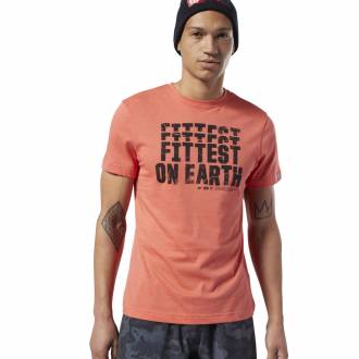Pánské tričko Reebok CrossFit Fittest on Earth Tee - EC1485