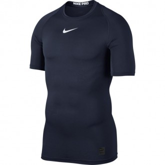 P&aacute;nsk&yacute; tričko Nike s kr&aacute;tk&yacute;m ruk&aacute;vem - Nike Pro navy