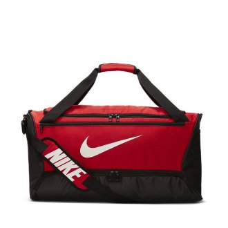 Tréninková taška Nike Brasilia - medium červená