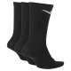 Tréninkové ponožky Nike Everyday Lightweight 3 páry černé