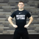 Pánské tričko Nike Weightlifting Big Swoosh - Bílé/černé
