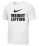 Pánské tričko Nike Weightlifting Big Swoosh - Bílé