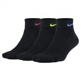 D&aacute;msk&eacute; ponožky Nike Everyday Cushioned Ankle - 3 p&aacute;ry