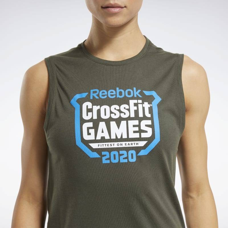 Dámský top Reebok CrossFit Games Crest Tank - FS7615