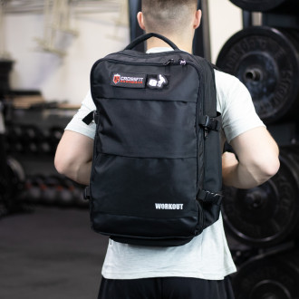 Fitness batoh WORKOUT s kapsou na mokr&eacute; oblečen&iacute; - 35 l