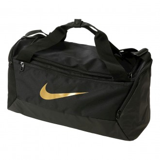 Ta&scaron;ka přes rameno Nike Brasilia - čern&aacute;/zlat&aacute;- velikost S