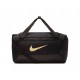 Taška přes rameno Nike Brasilia - černá/zlatá- velikost S