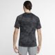 Pánské camo tričko Nike TOP SS SLIM AOP grey