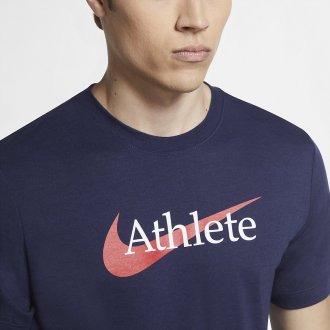 Pánské tričko Nike Athlete dri-fit navy