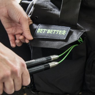 Švihadlo HUMMER speed jump rope - Bear Komplex - Black