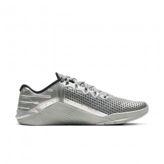 Tréninkové boty Nike Metcon 6 Premium - Metallic Silver