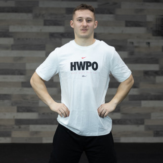 Pánské tričko Nike HWPO - bílé