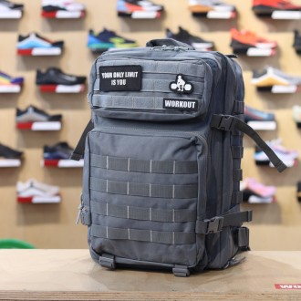 Fitness batoh WORKOUT - šedivý