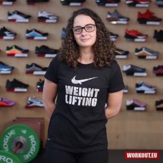 Dámské tričko Nike Weightlifting - Černé
