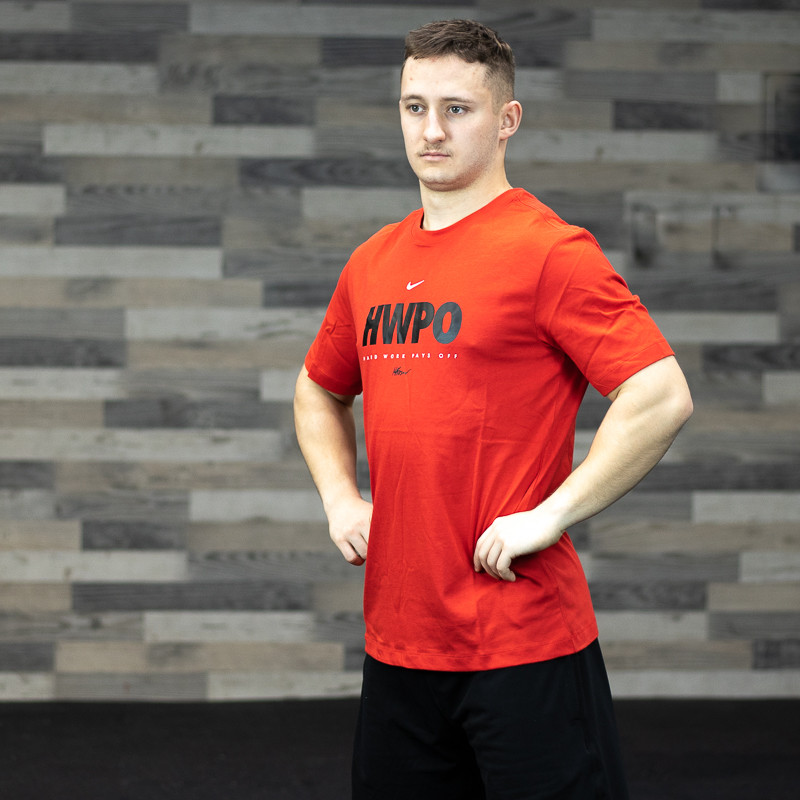 Pánské tričko Nike HWPO - červené