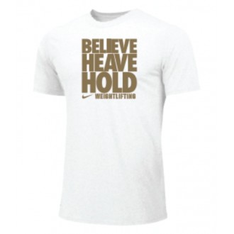 Dámské tričko Nike Believe heave hold - bílé