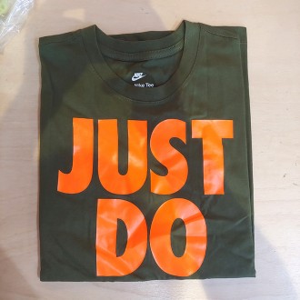 Pánské tričko Nike Sportswear - Just do it - zelené