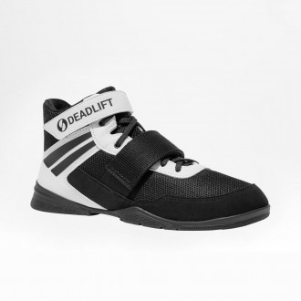 Boty Sabo deadlift PRO white/black