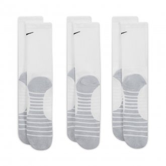 Tréninkové ponožky Nike 3 páry white/wolf