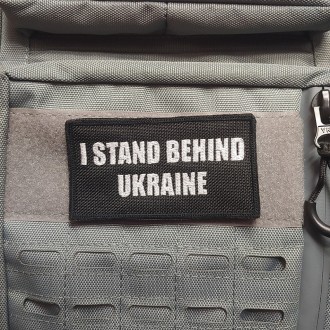 N&aacute;&scaron;ivka I stand behind Ukraine 7 x 5 cm