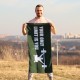 Ručník WORKOUT weightlifting - zelený