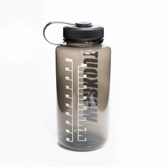 Láhev na pití WORKOUT 1000 ml - tmavě šedá