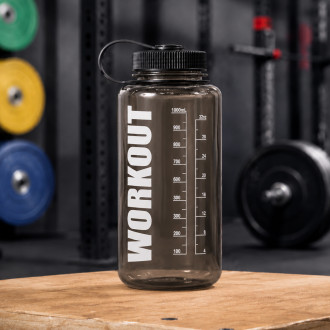 L&aacute;hev na pit&iacute; WORKOUT 1000 ml - tmavě &scaron;ed&aacute;