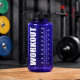 Láhev na pití WORKOUT 1000 ml Tritan - tmavě modrá
