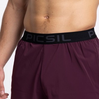 Pánské šortky Picsil Premium - Burgundy
