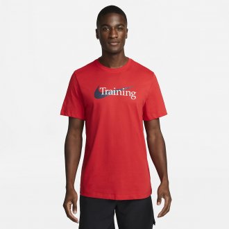 Pánské tričko Swoosh Training - red