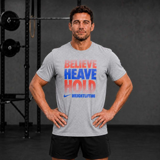 P&aacute;nsk&eacute; tričko Nike Believe Heave Hold - &scaron;ed&eacute; light
