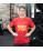 Pánské tričko Nike Weightlifting Big Swoosh - red/gold