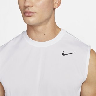 Pánské tílko Nike dri-fit legend - bílé